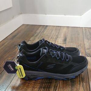 Skechers Got Trail Go Run Altitude Black Gray & Blue Outdoor Running Sneakers